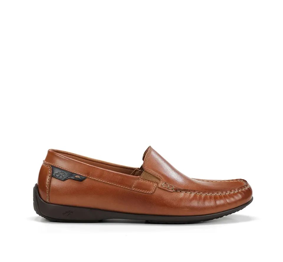 Fluchos Samoa F2208 mocassini uomo marroni flessibili