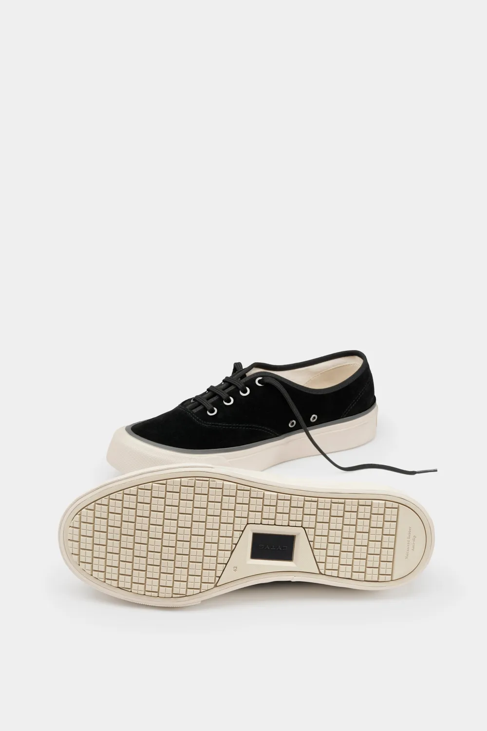 Eytys Anthem sneakers suede nere antiscivolo