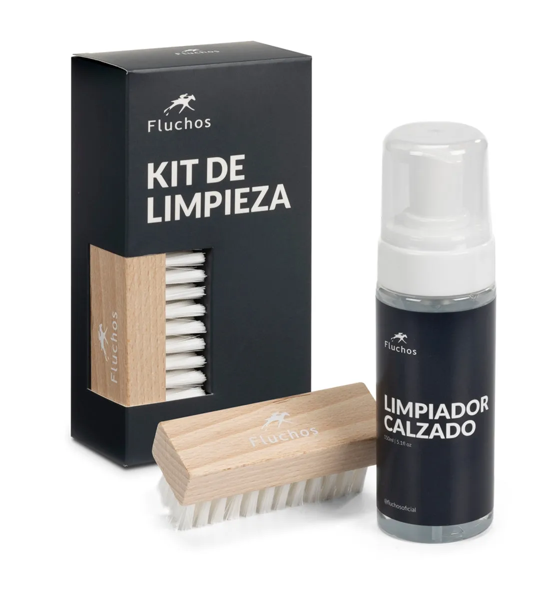 Fluchos AC001 kit pulizia scarpe schiuma delicata