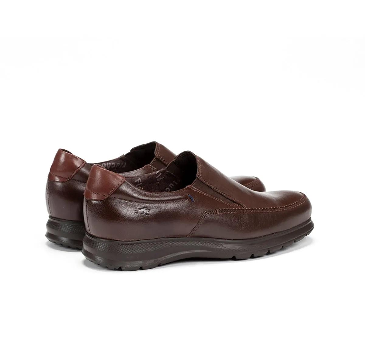 Fluchos Zeta F0603 slip on uomo marroni classici