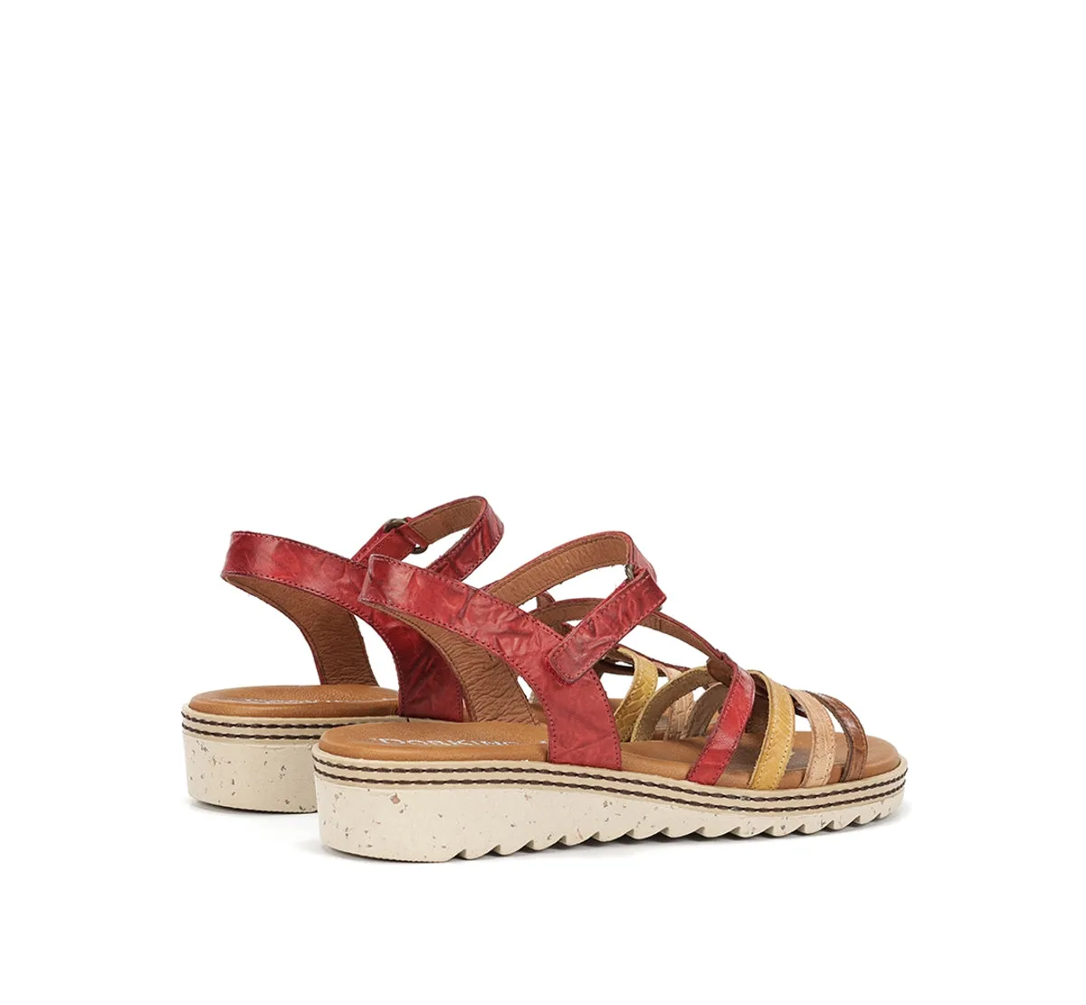 Fluchos Espe D9113 sandali donna rossi