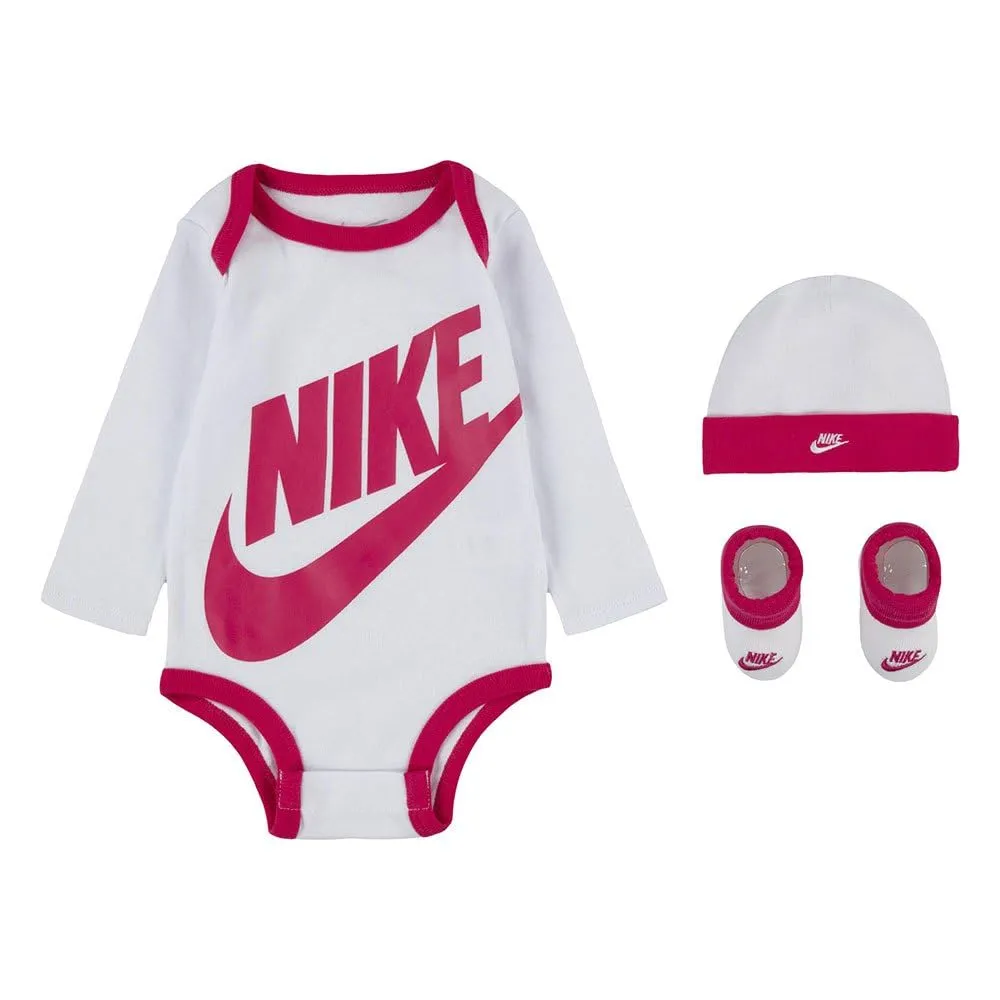 Nike Jordan set neonato 0-6 mesi rosso 3 pezzi