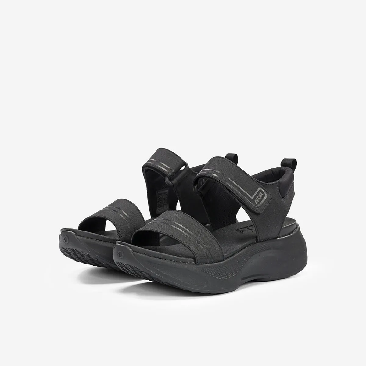 Fluchos Fusion AT169 sandali donna neri ultraleggeri
