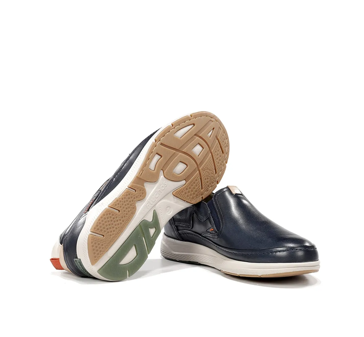 Fluchos Kadir F2445 slip on blu uomo