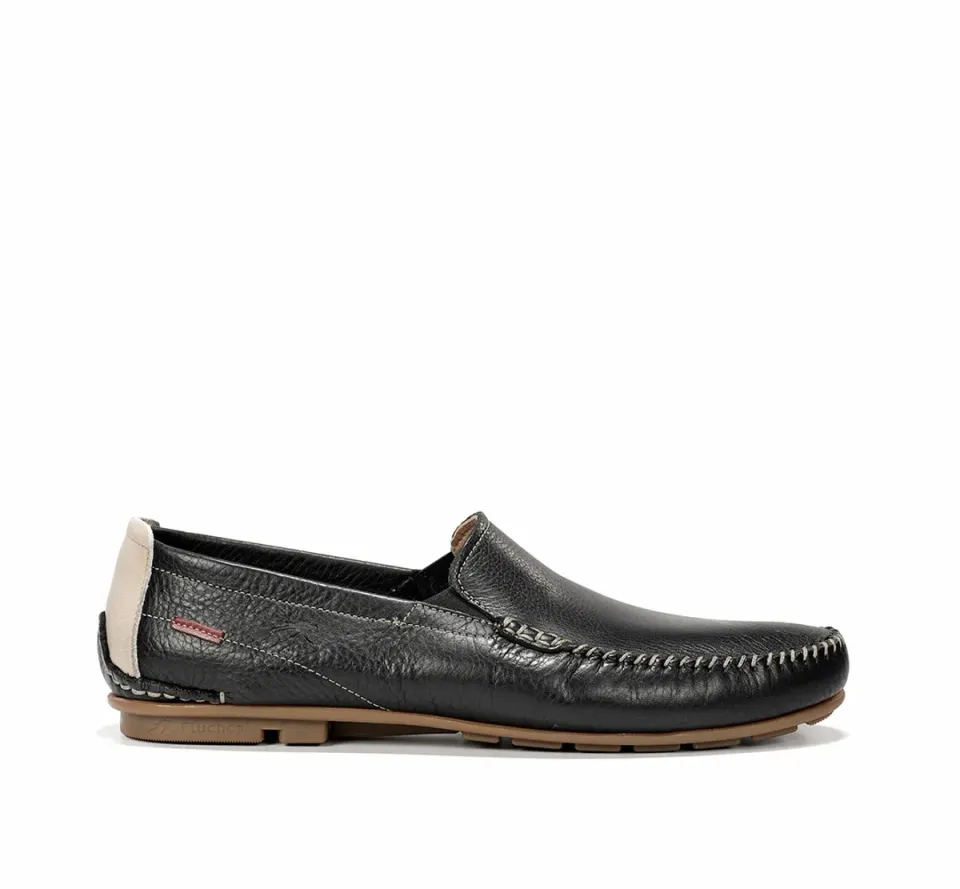 Fluchos Dorian F1173 slip on uomo blu comfort