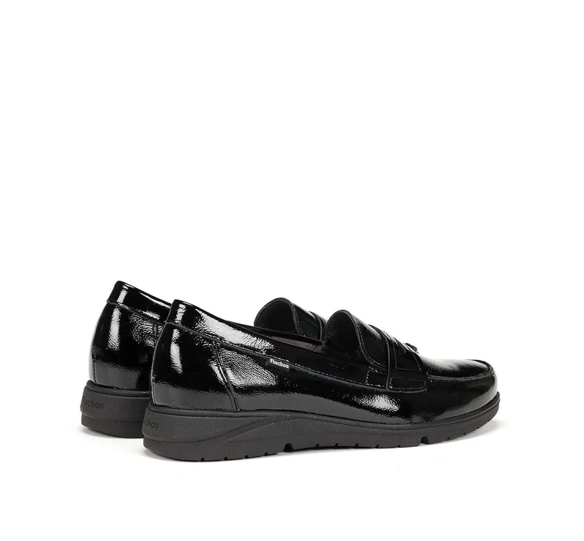 Fluchos Styll F1835 mocassini donna neri comodi