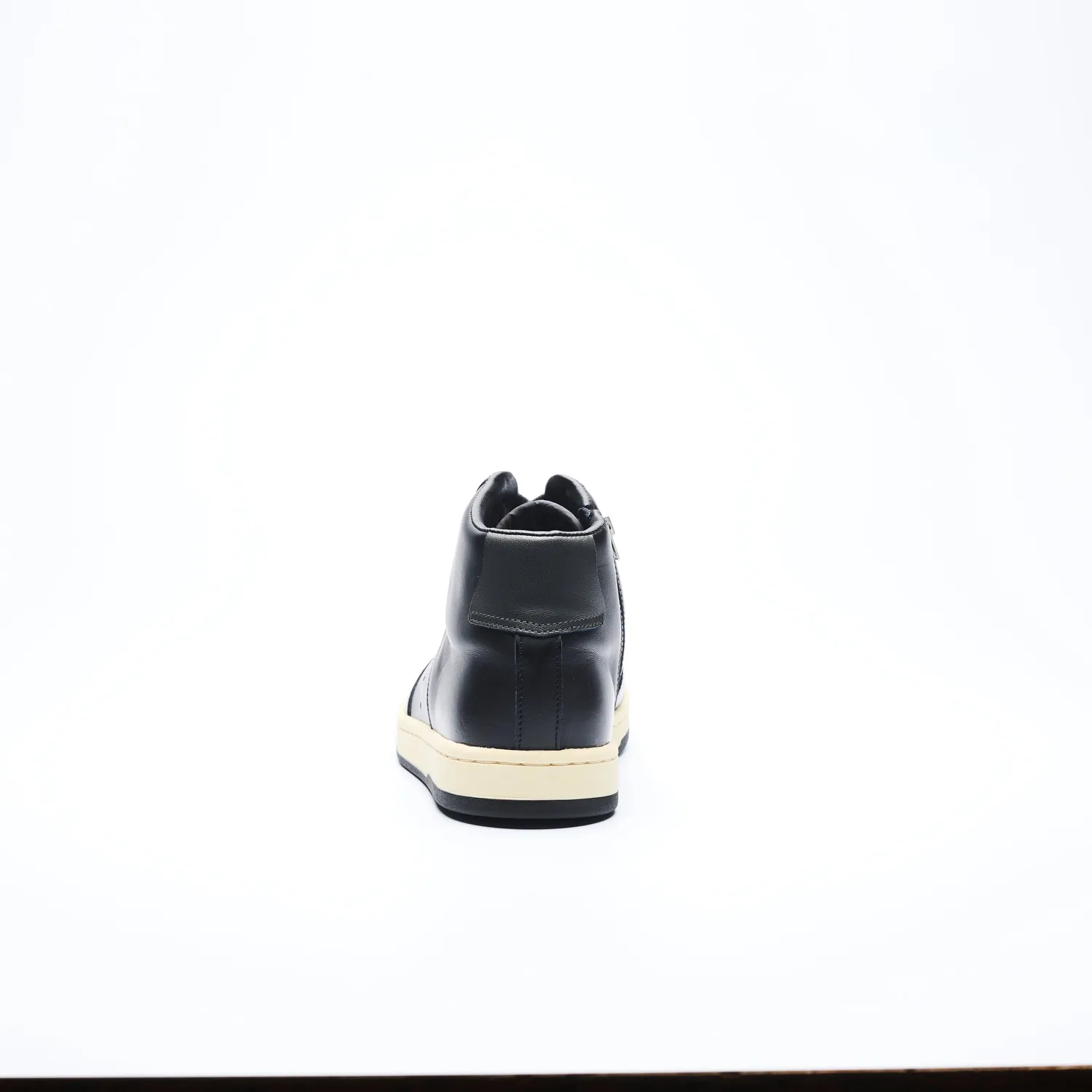 Tabito Leap Trainer tabito57 sneakers zip nere pelle