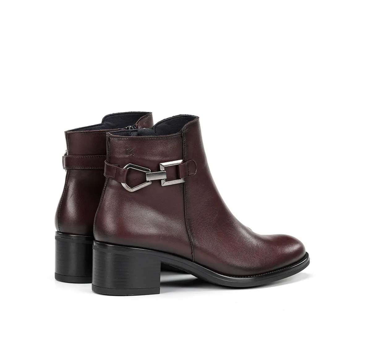 Fluchos Chiara D9347 stivaletti donna bordeaux tacco