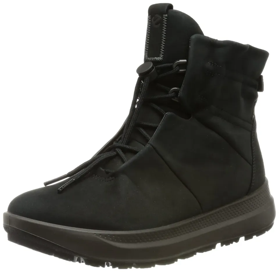 Ecco Solice scarponi donna 35 EU nero trekking
