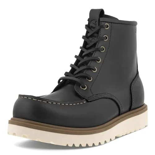 Ecco Staker stivali uomo nero 44 EU pelle