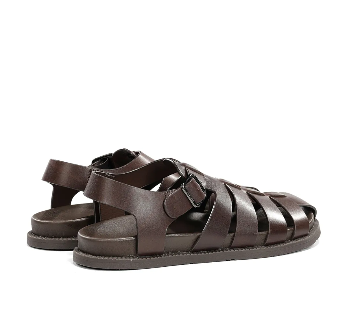 Fluchos Bari F2450 sandalo marrone uomo anatomico
