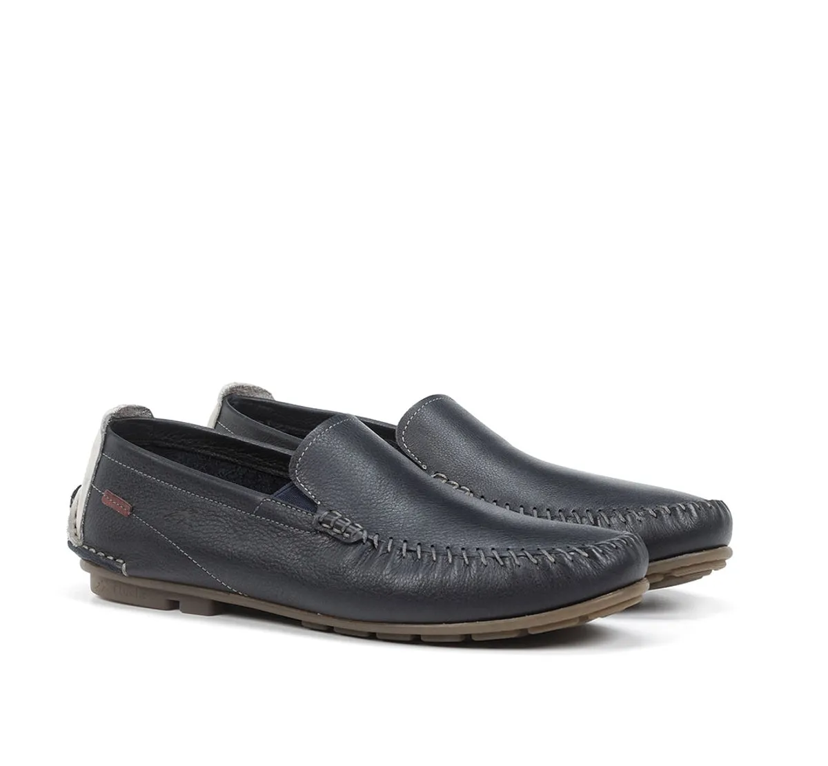 Fluchos Dorian F1173 mocassini uomo blu comfort