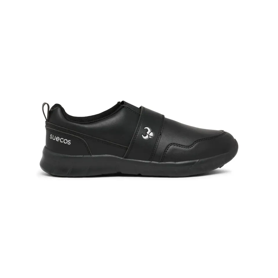 Suecos Andor Black scarpe da lavoro nere idrorepellenti