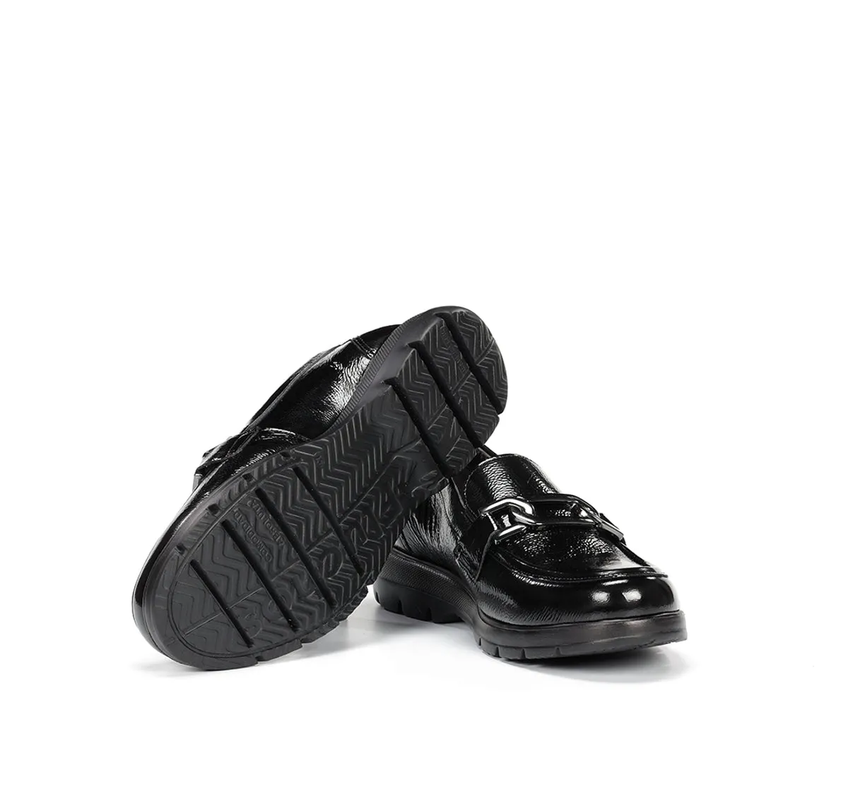 Fluchos Gladis F1794 mocassino nero donna leggero