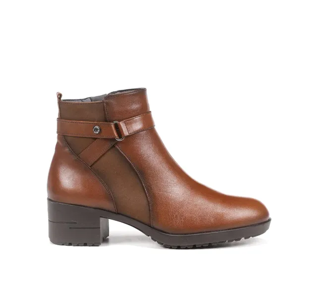Fluchos Aliss F1368 Stivaletti Marroni Donna Pelle