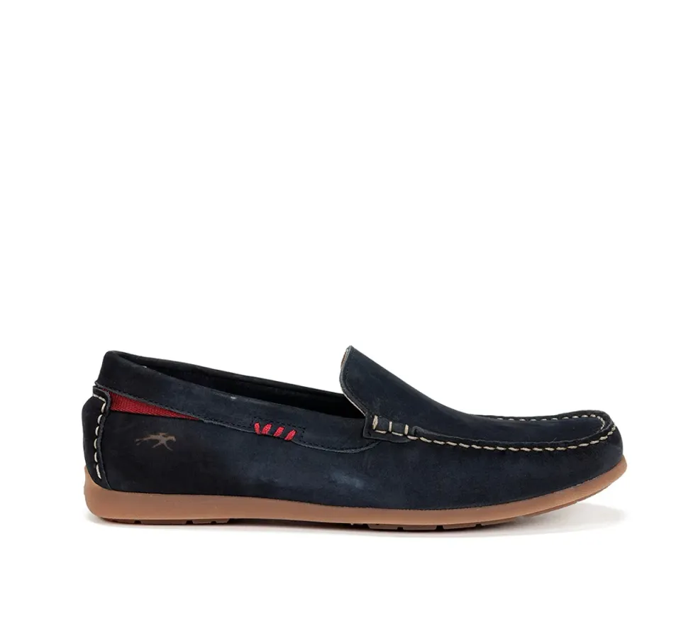 Fluchos Troy F1729 mocassini uomo blu