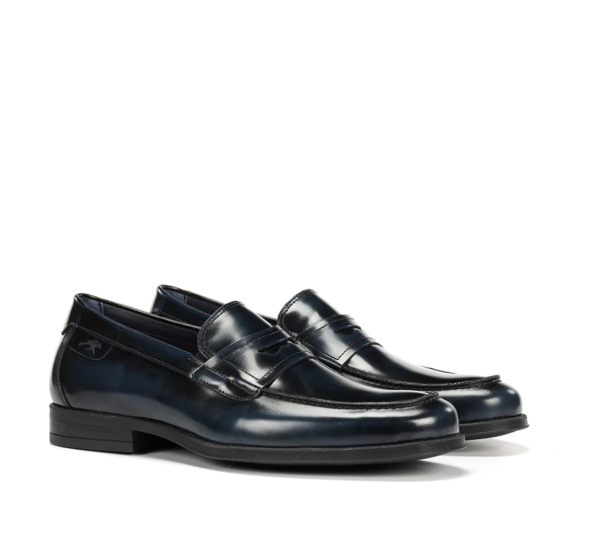 Fluchos Arthur F1933 Mocassino Uomo Blu Formale