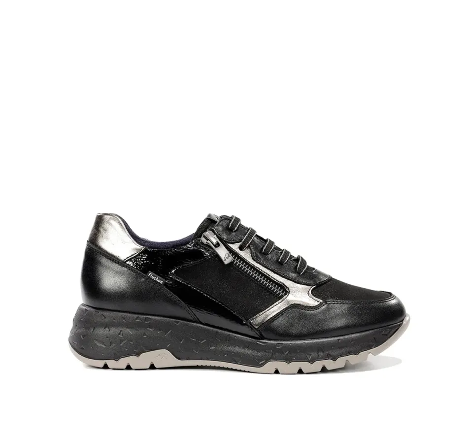 Fluchos Nexus F2308 sneakers donna nere pelle