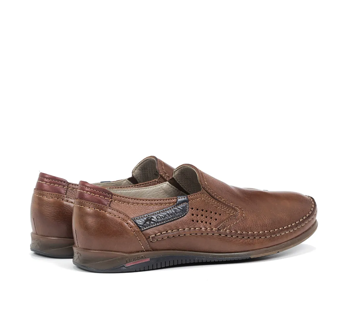 Fluchos Catamaran 8565 Scarpa Slip On Marrone Uomo