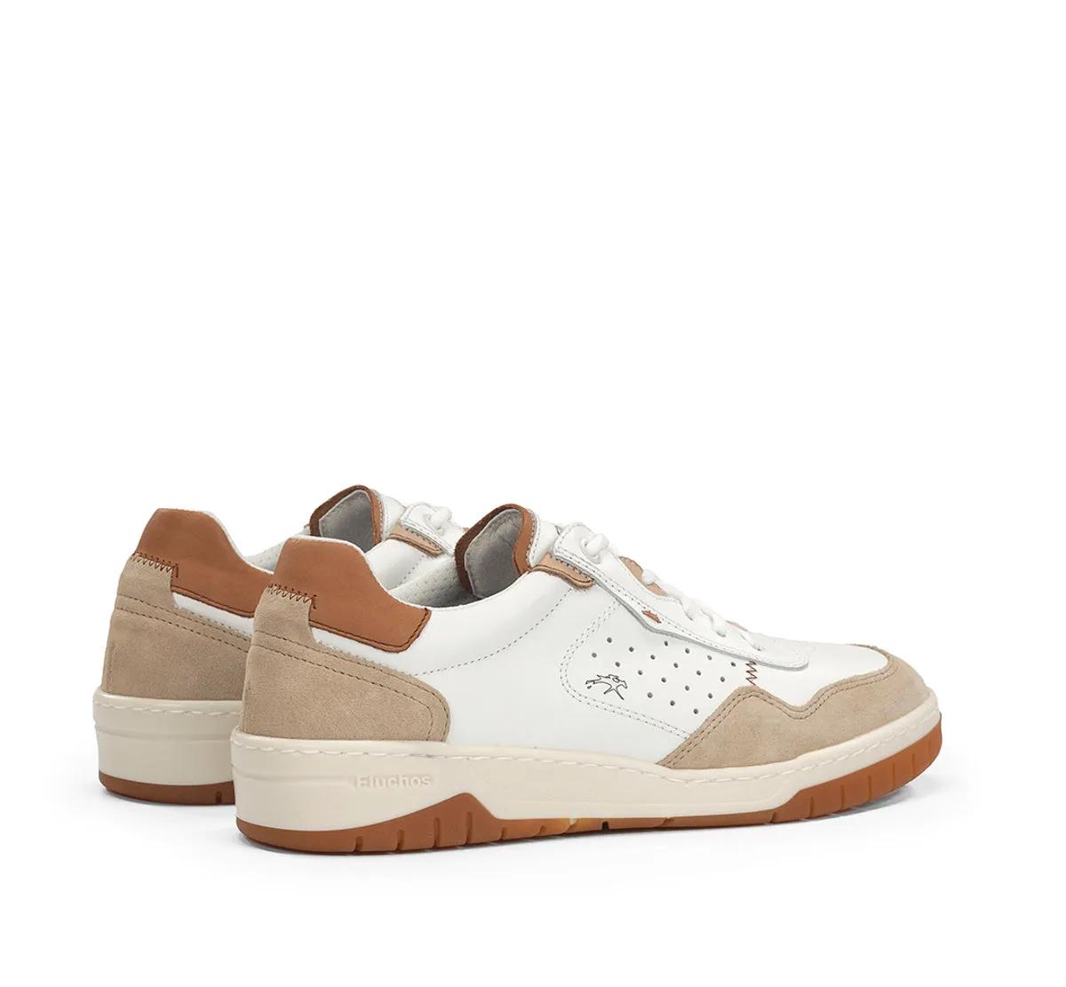 Fluchos Roger F2153 sneakers uomo taupe traforate