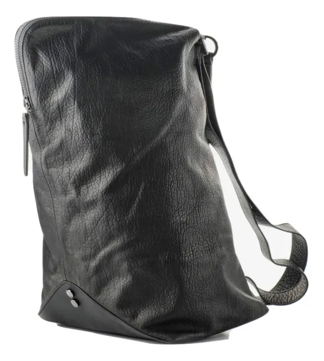 Alexander Smith zainetto pelle bottalata cerniera 45 cm made in Italy