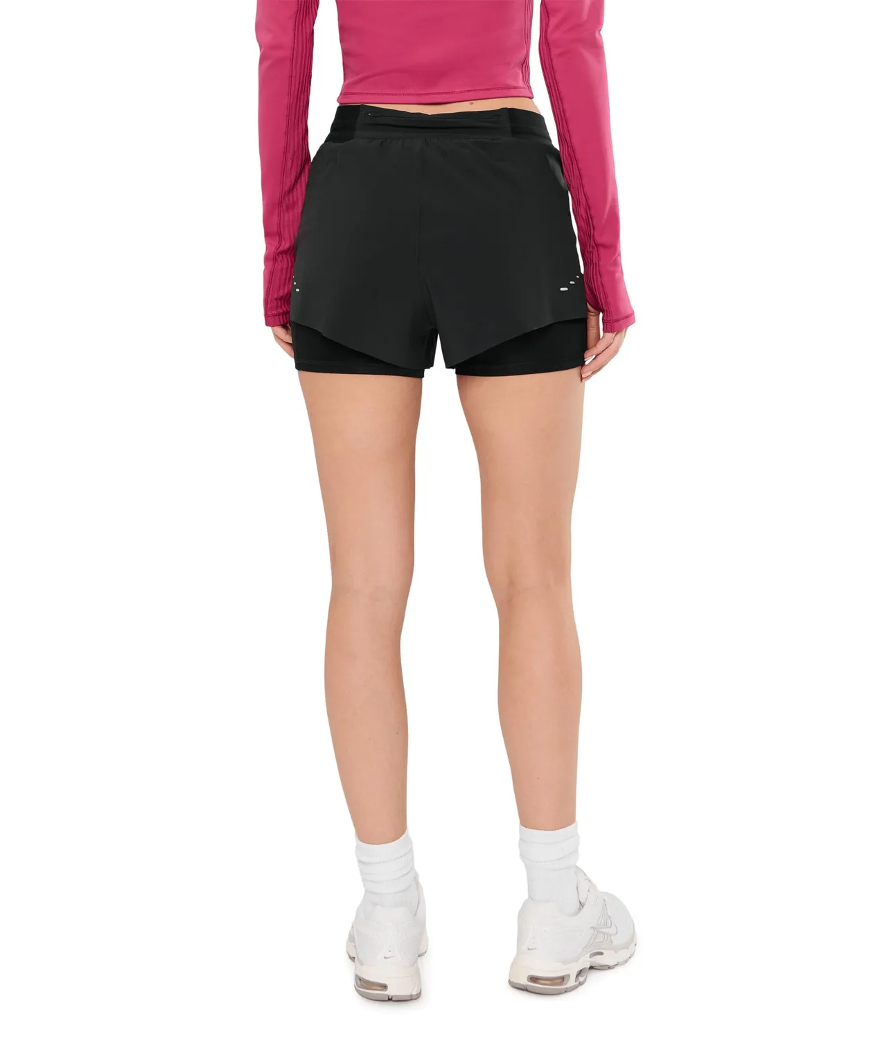 Nike Swift Dri-Fit shorts donna S 2 in 1 corsa