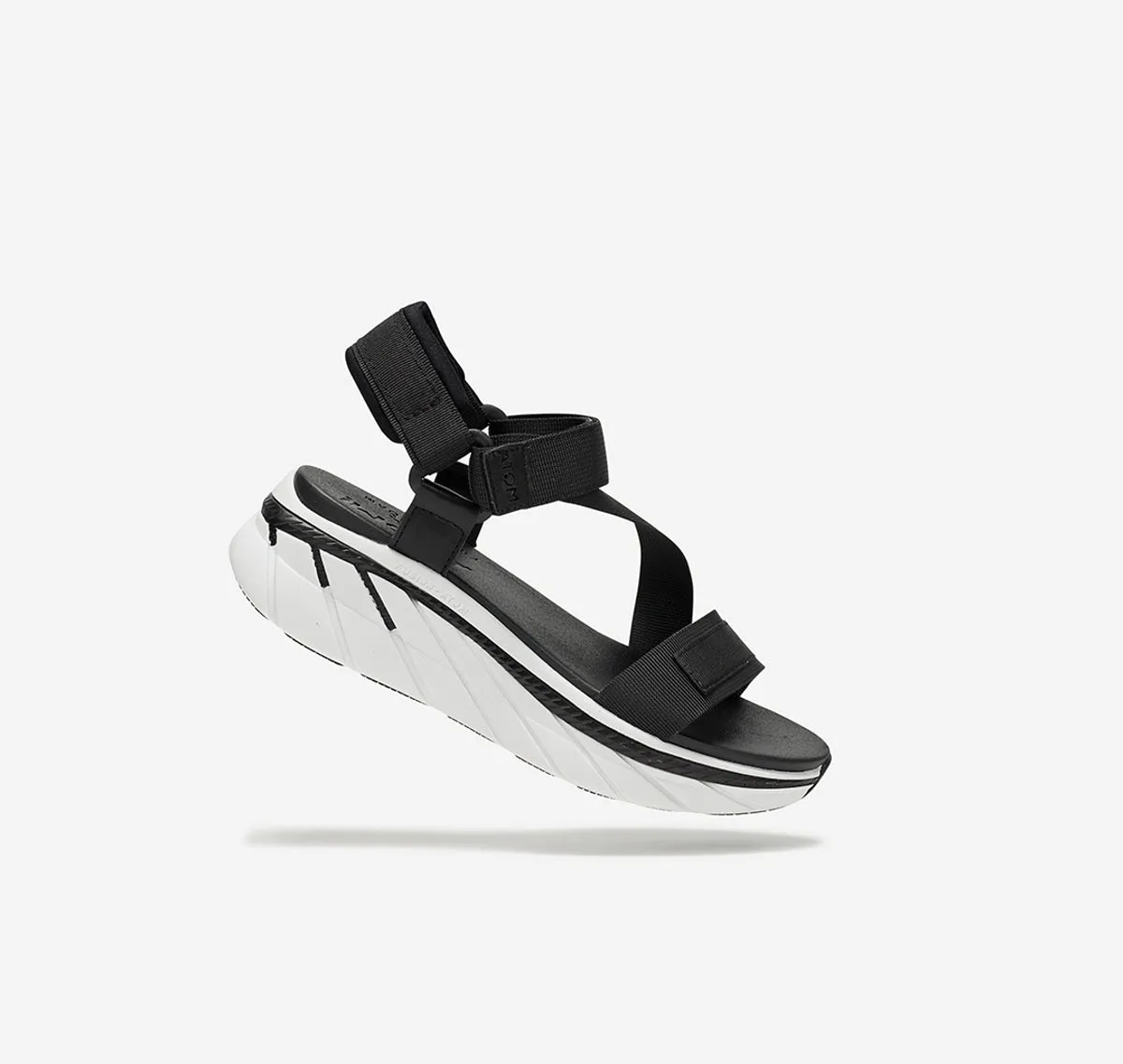 Fluchos Fusion AT104 sandalo donna nero sportivo