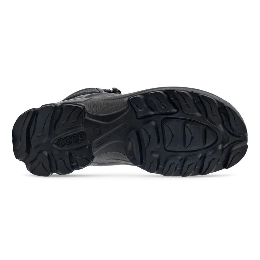 Ecco Biom Hike stivali uomo neri trekking pelle