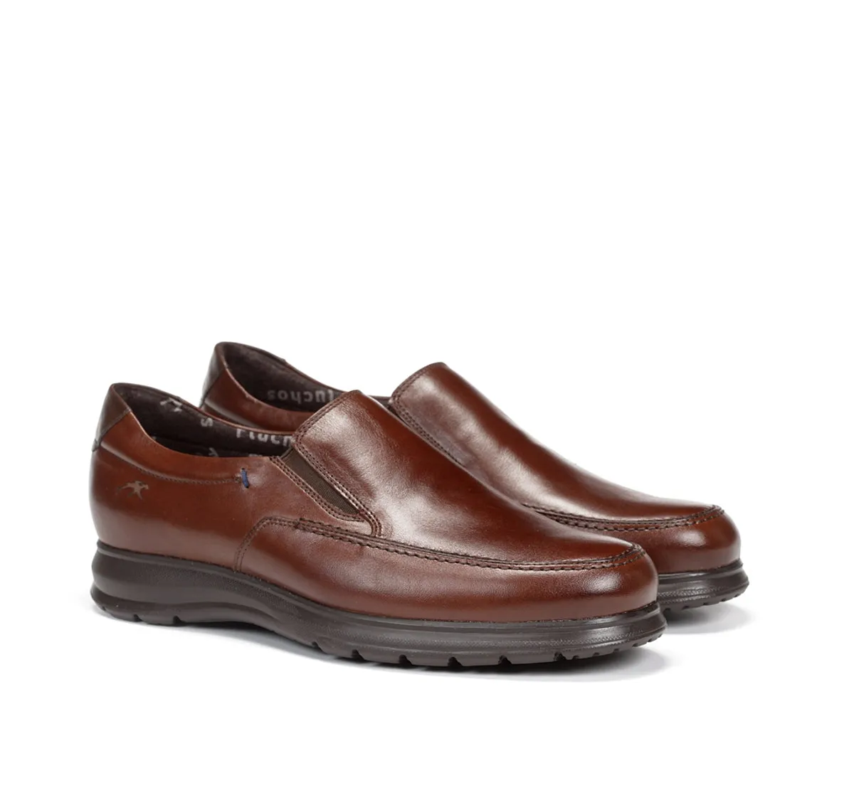 Fluchos Zeta F0603 mocassini uomo marroni slip on