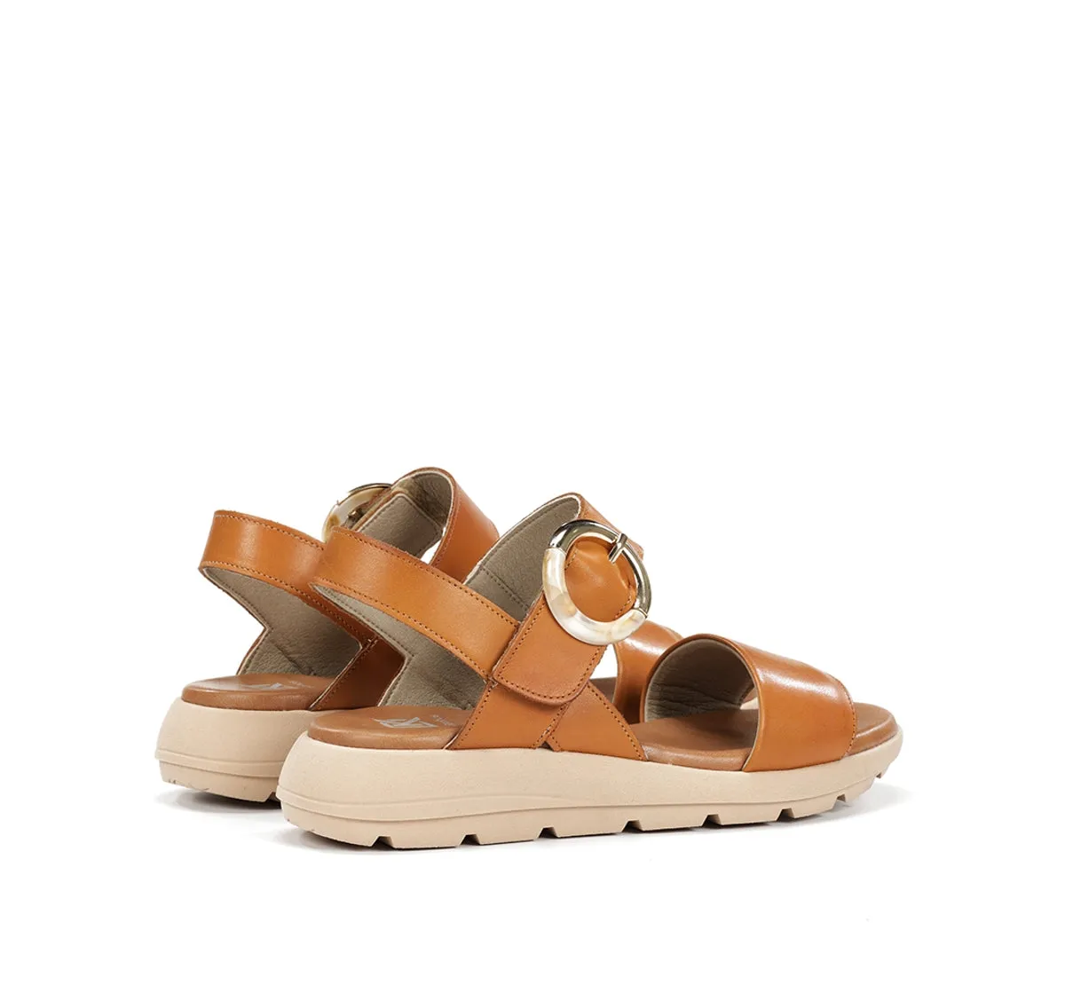 Fluchos Gandia D9468 sandalo donna marrone leggero