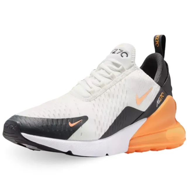 Nike Air Max 270 scarpa uomo 44 EU Summit White Orange
