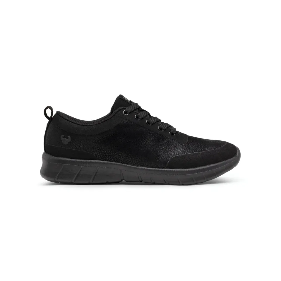 Suecos Alma Velvety Black scarpe sportive nere eleganti