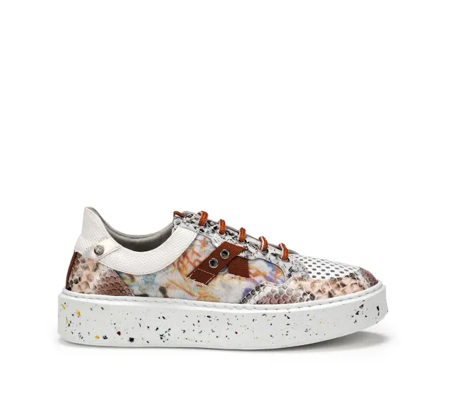 Fluchos Trozos D8751 sneakers arancioni donna