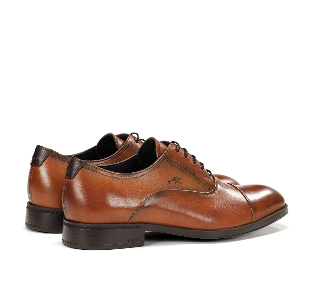 Fluchos Asgard F1837 scarpa uomo marrone pelle liscia