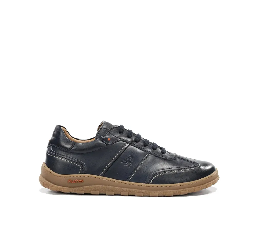 Fluchos Jerry F2501 Sneakers Uomo Blu Pianta Larga