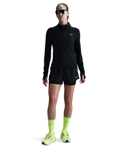 Nike Swift Dri-Fit UV Halfzip maglia running donna L anti-UV