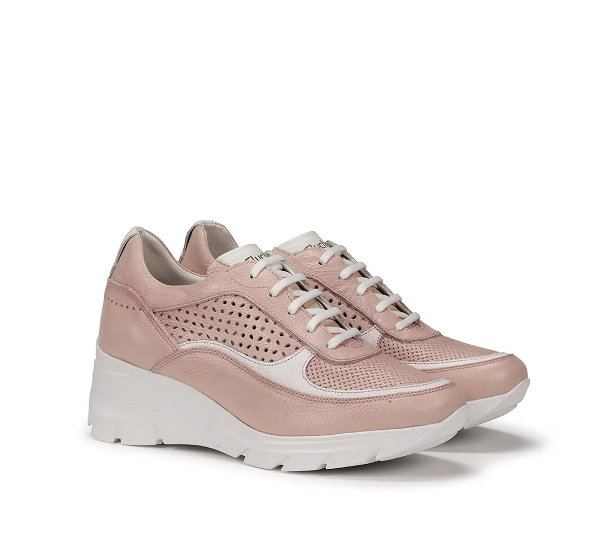 Fluchos Olas F1407 Sneakers Donna Rosa Zeppa