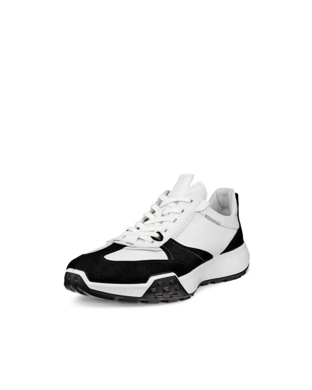Ecco Retro sneakers uomo 43 EU pelle multicolor