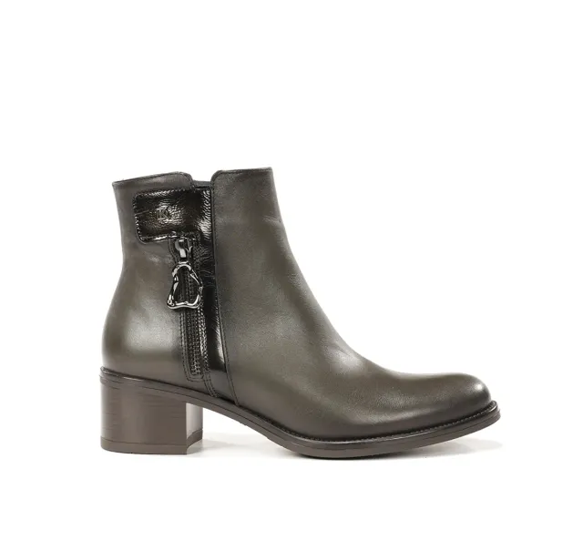 Fluchos Chiara D9434 stivaletti donna verdi tacco