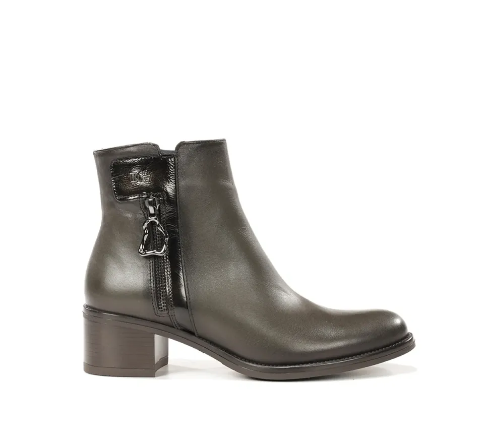 Fluchos Chiara D9434 stivaletti donna verdi tacco