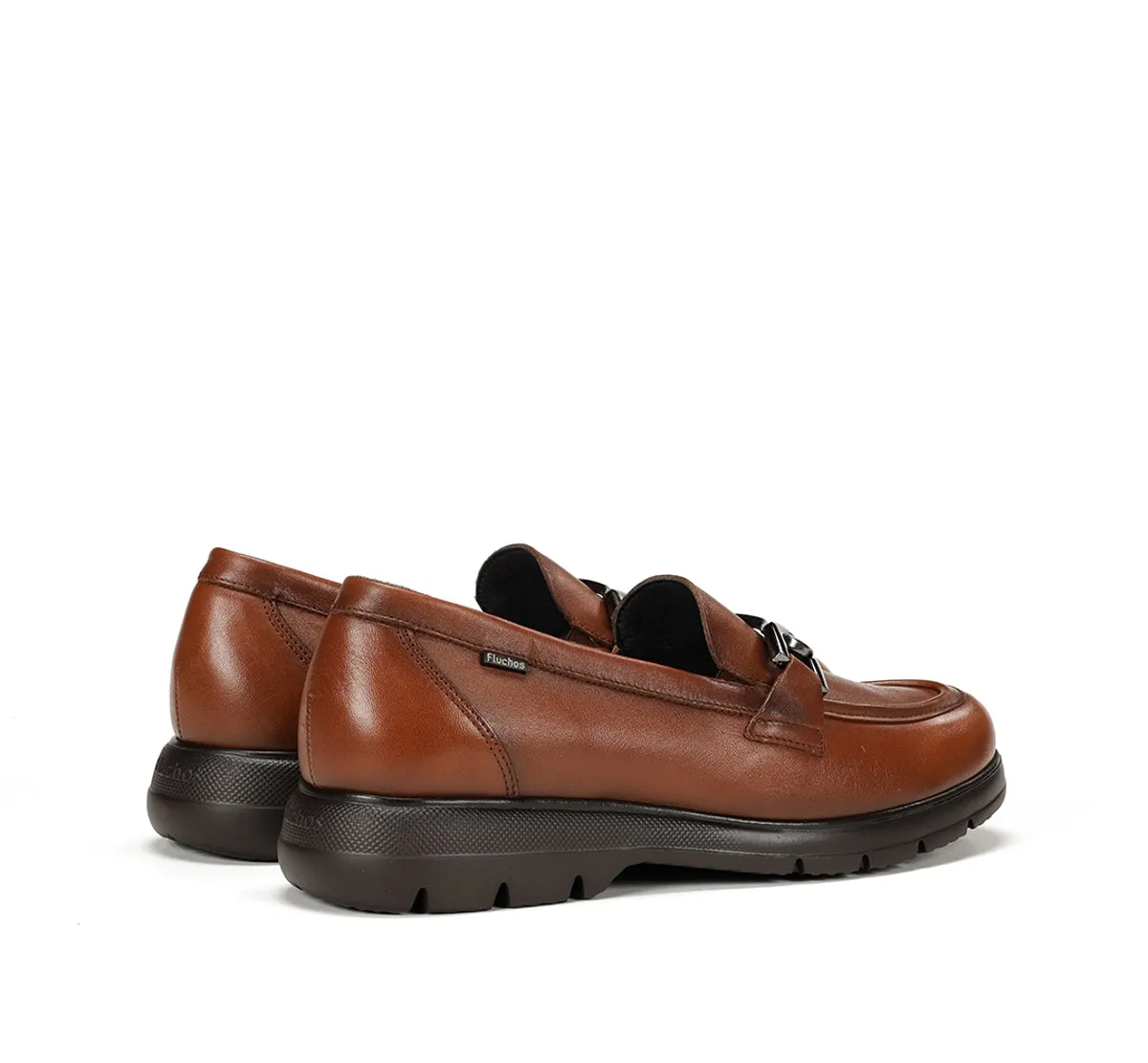 Fluchos Gladis F1794 mocassini donna marroni comodi