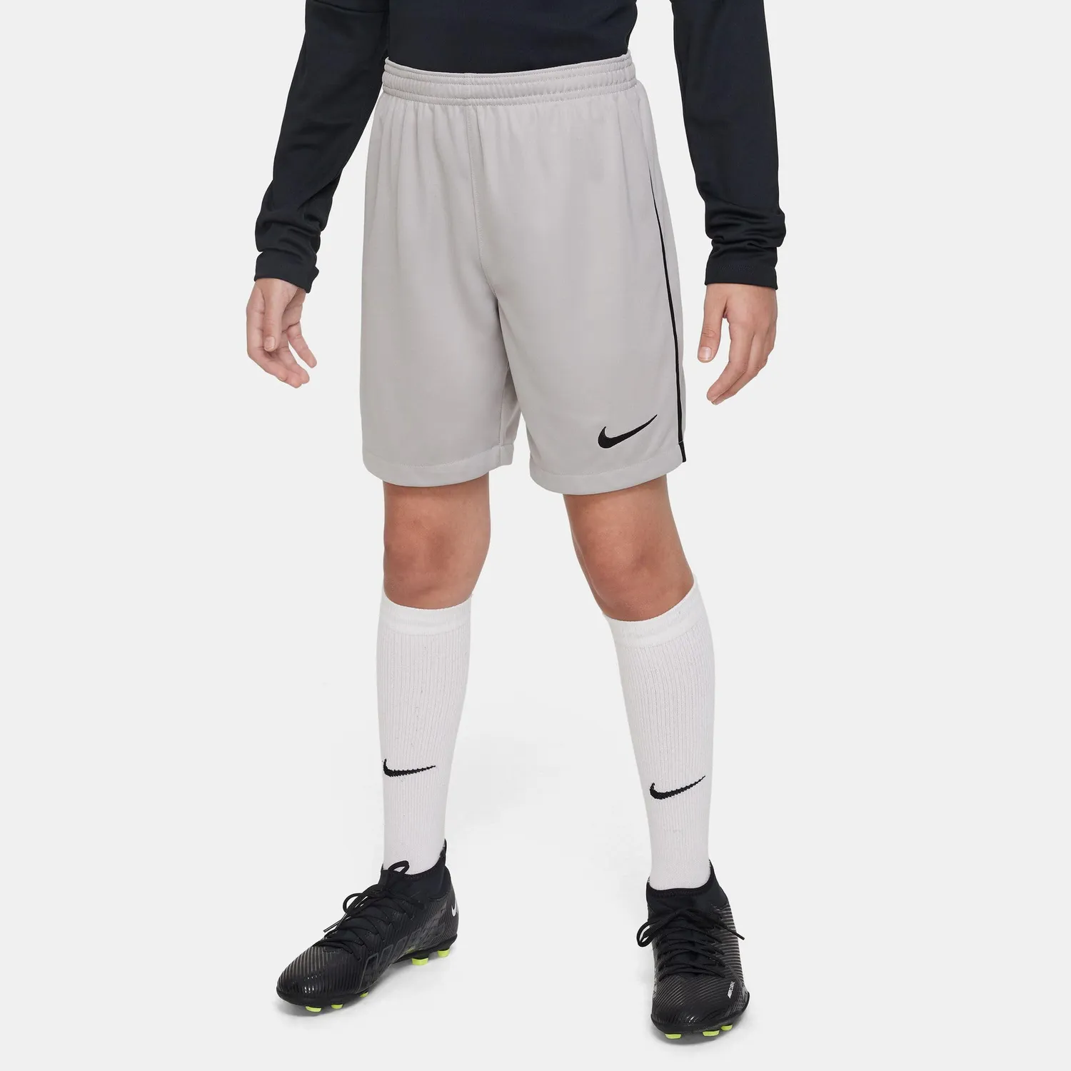 Nike Knit III pantaloncini calcio bambini verde maglia