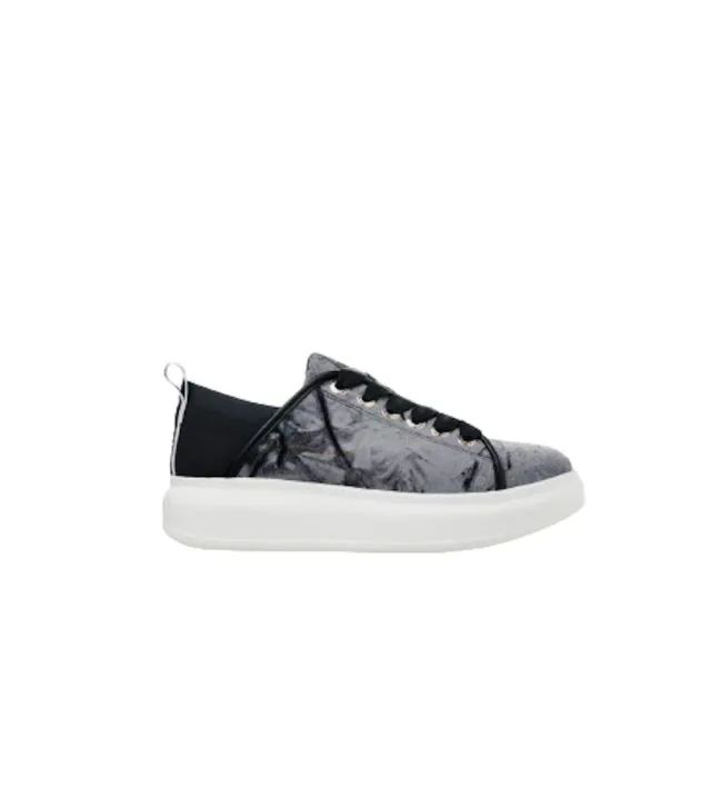 Alexander Smith Wembley Black sneakers donna nero pitone iridescente