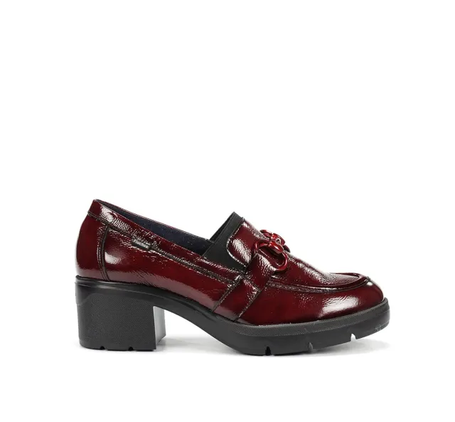 Fluchos Fugaz F2111 mocassini donna rossi carrarmato