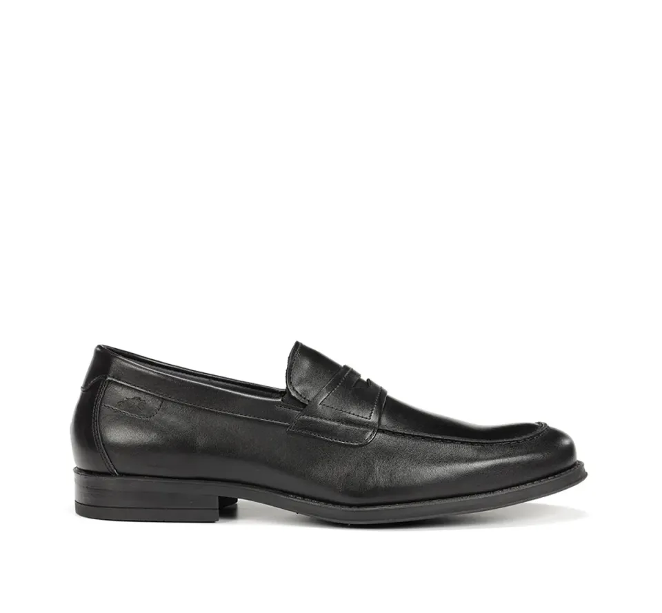 Fluchos Arthur F1933 mocassini uomo neri eleganti