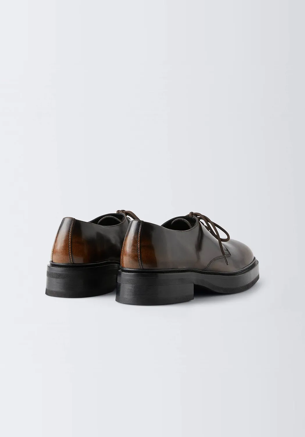 Eytys Savoy derby pelle ambra bicolore