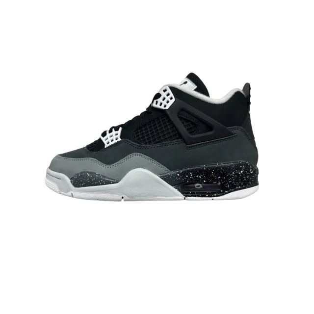 Nike Air Jordan 4 Retro sneakers nero US 10 pelle