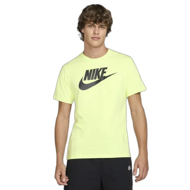 Nike Icon Futura t-shirt uomo M giallo cotone