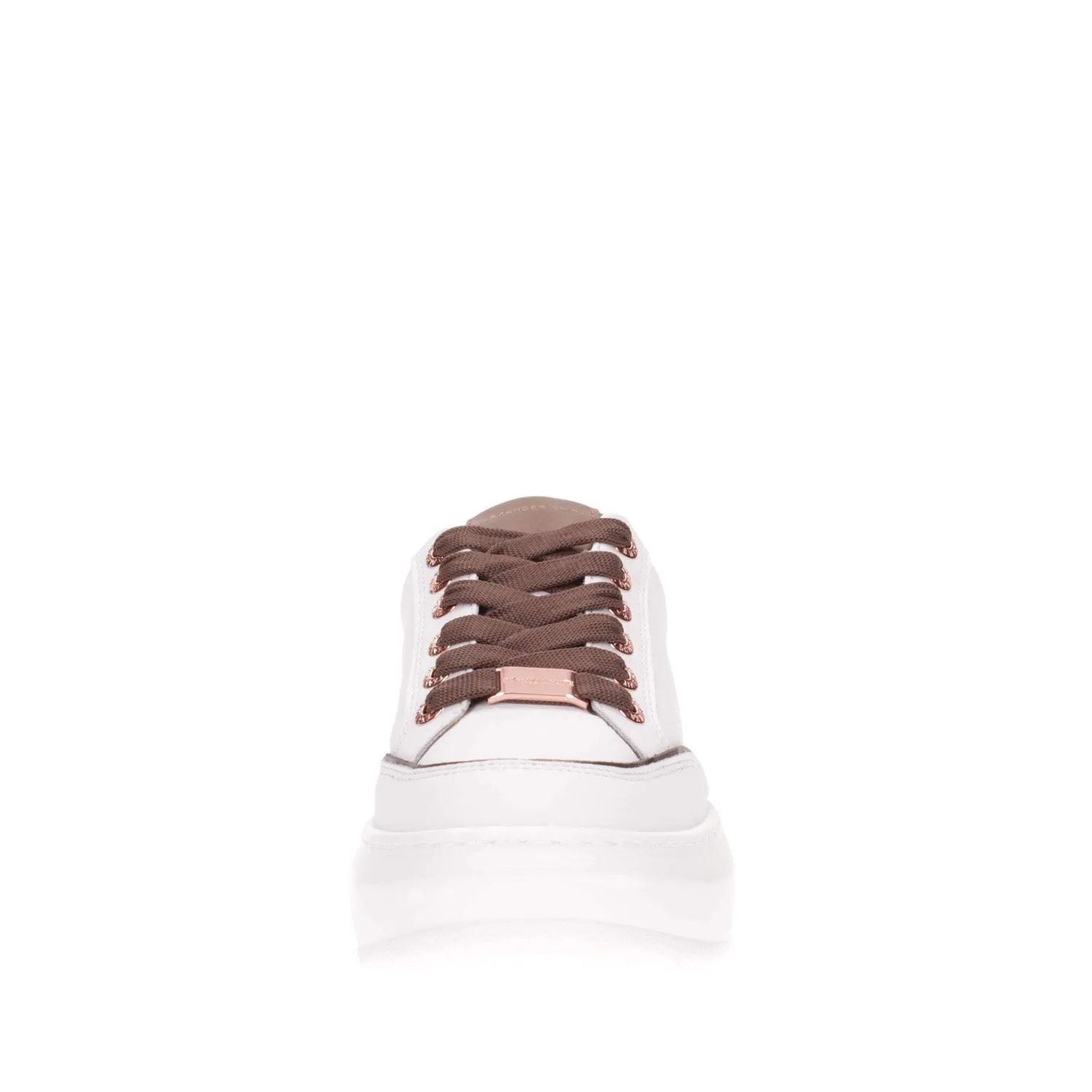 Alexander Smith R1D Sneakers Donna Bianco Bronzo Pelle