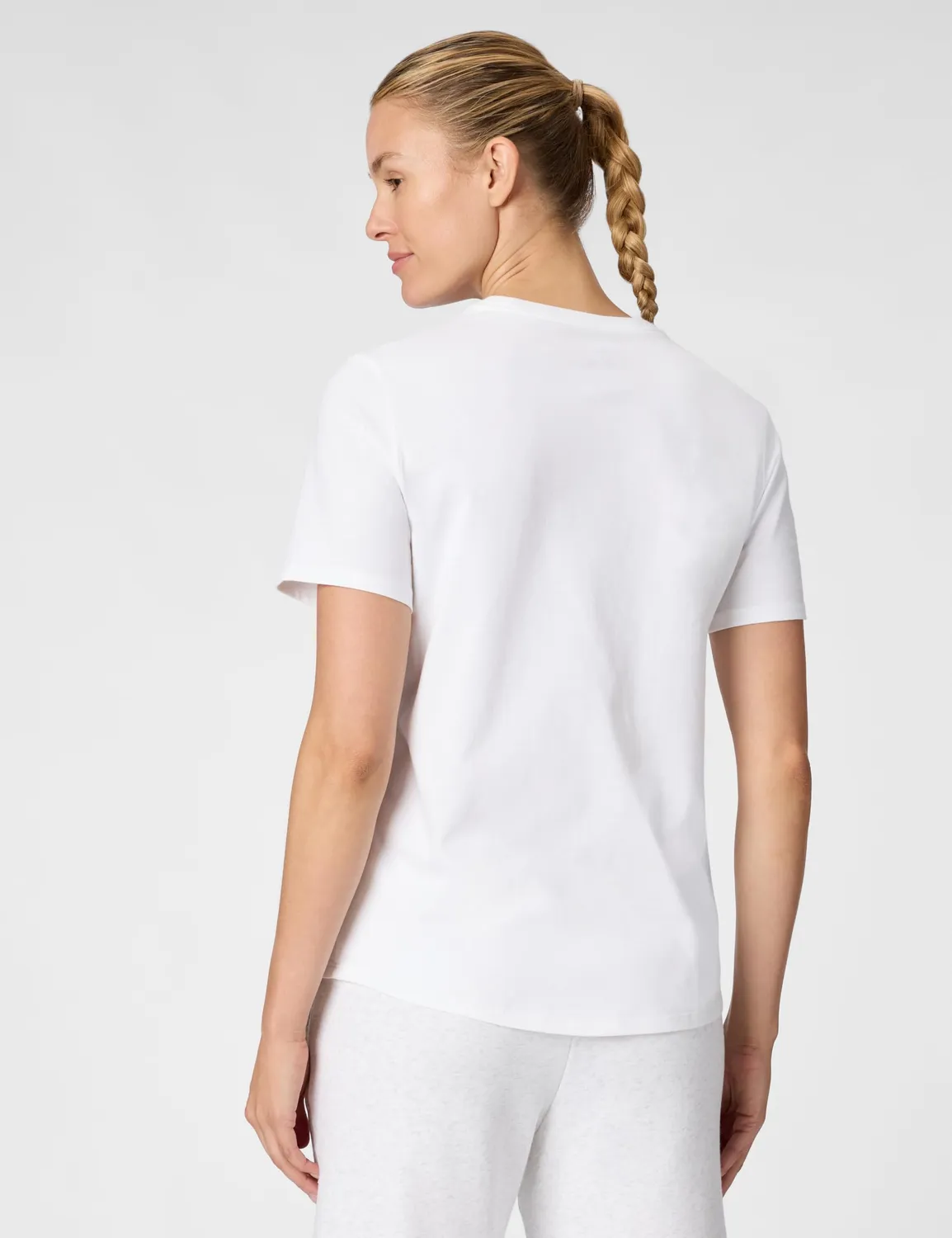 Nike NSW Tee Club t-shirt donna nera cotone
